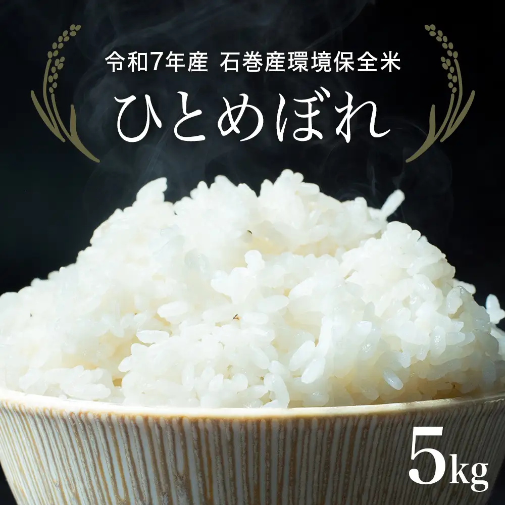 R7年産 ひとめぼれ ５kg 米 お米 ご飯 ヒトメボレ 石巻市