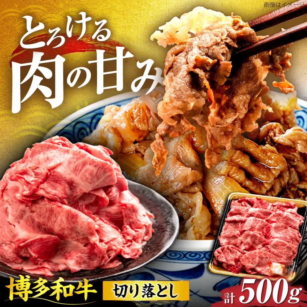 博多和牛 切り落とし 500g [VET004]