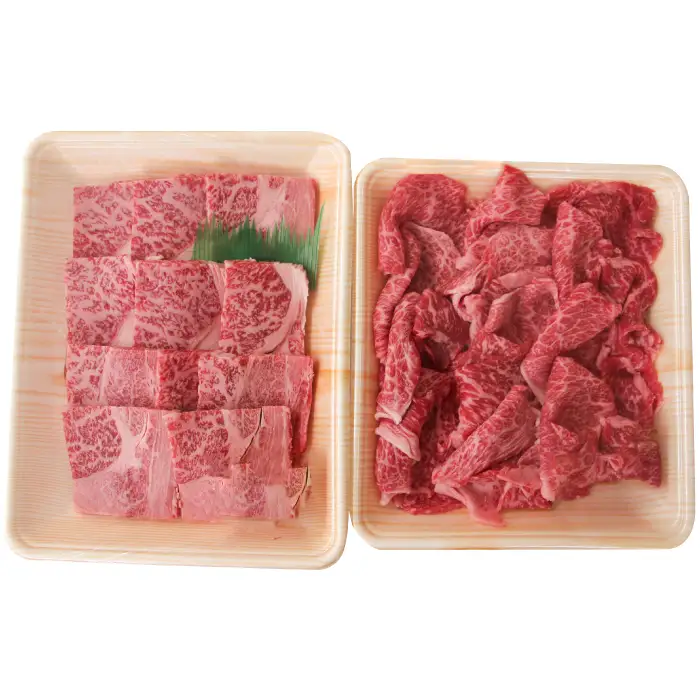 「石見銀山和牛」食べ比べセット【 肩ロース 切り落とし 切り落し 焼肉 焼き肉 牛肉 石見銀山和牛 和牛 霜降り 黒毛和牛 やきにく ヤキニク プレゼント ギフト 贈り物 】