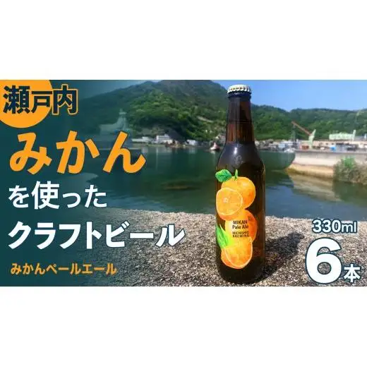 クラフトビール みかんペールエール 330ml × 6本セット