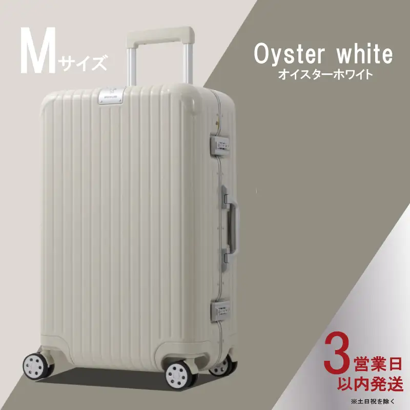 DL-2823 スーツケース M オイスターホワイト