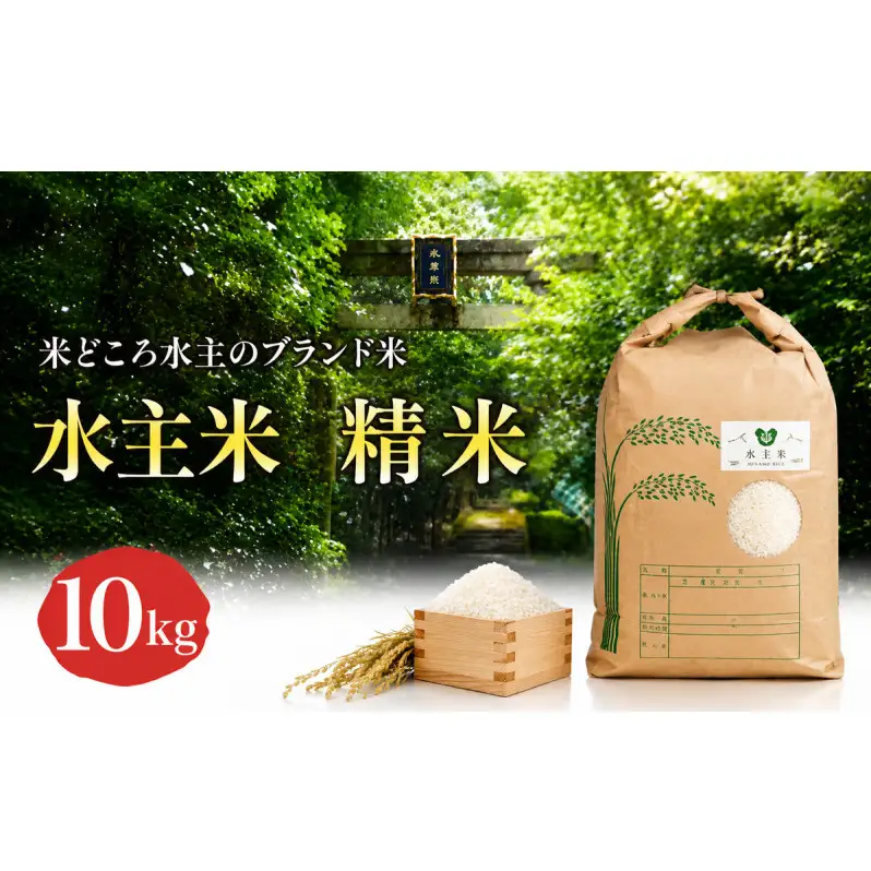 令和8年新米エコファーマー認定農家の地域ブランド米(水主米) 精米10kg お米 コシヒカリ 香川県 香川 東かがわ市 