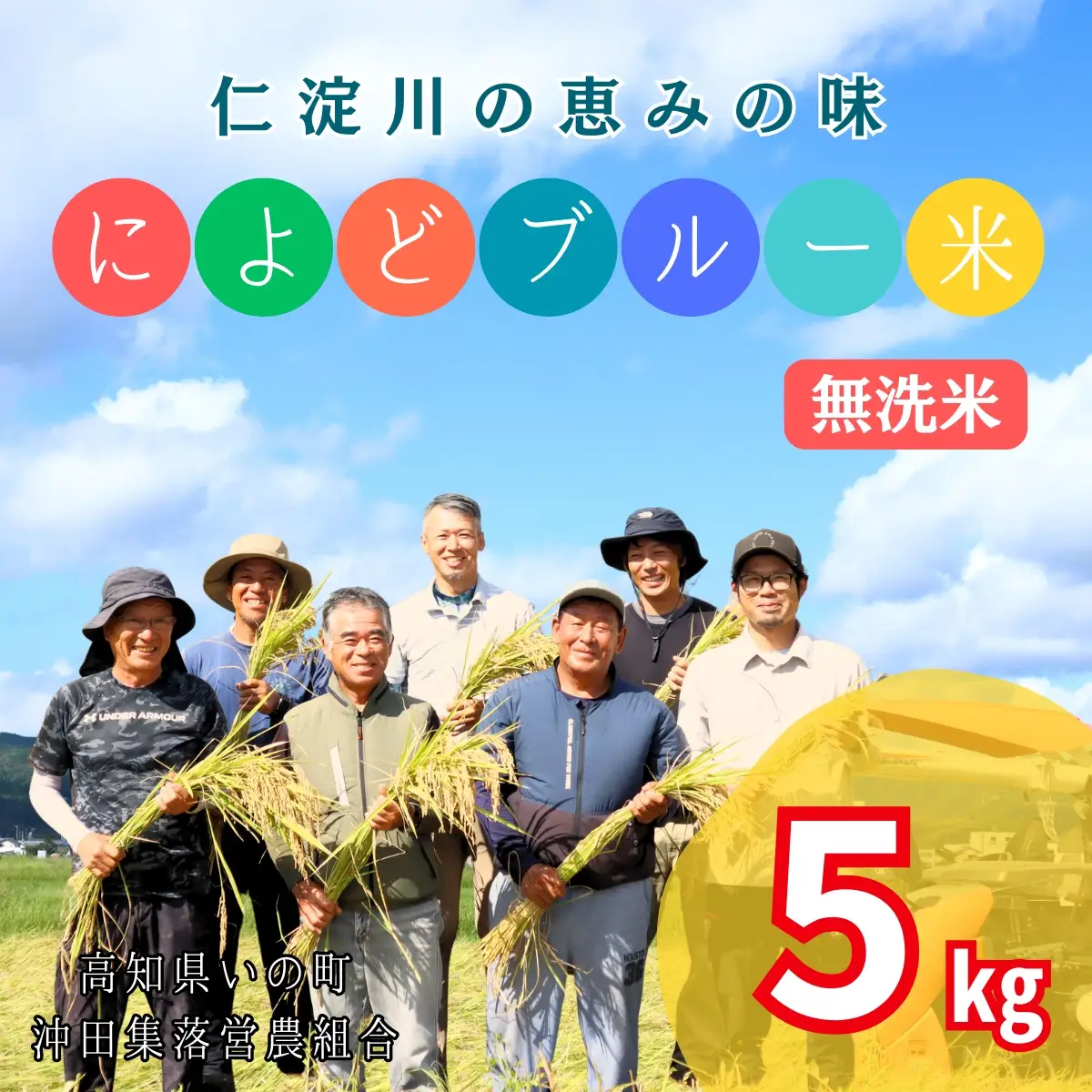 によどブルー米 5kg （コシヒカリ）