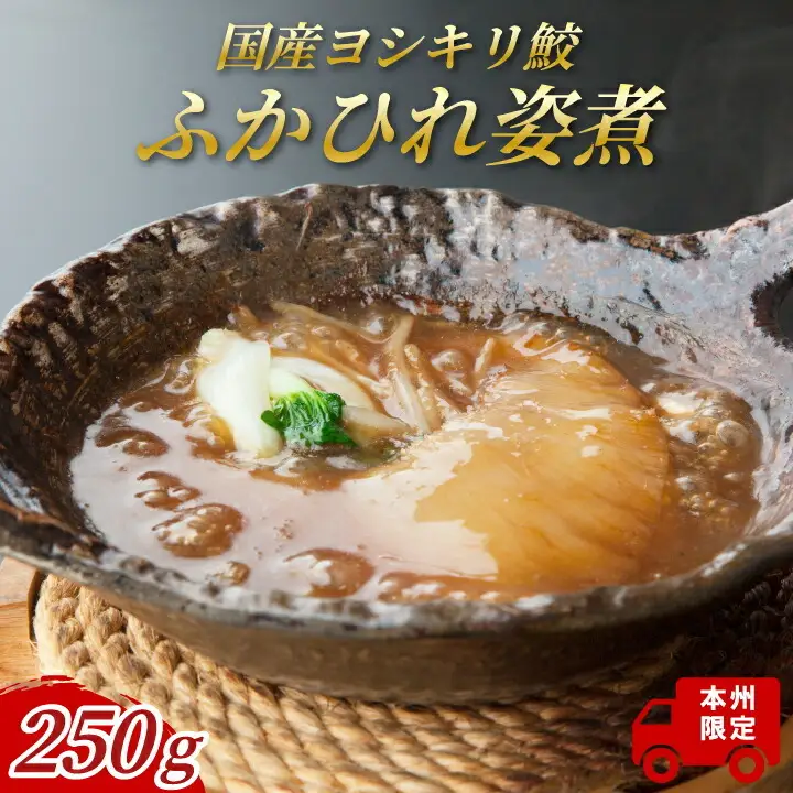 ふかひれ ヨシキリ鮫 姿煮 気仙沼産 ふかひれ【250g】