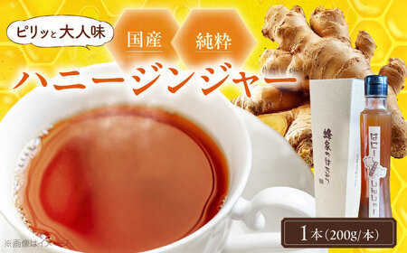 ハニージンジャー シロップ 200ml×1本 はちみつ [APCB006]