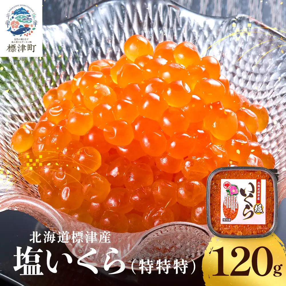 塩 いくら 120g 北海道産 いくら