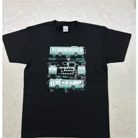 金剛バス　レガシーTシャツ　Mサイズ(ブラック)【1692784】