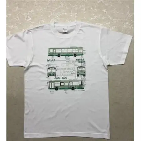 金剛バス　レガシーTシャツ　Mサイズ　(ホワイト)【1692796】