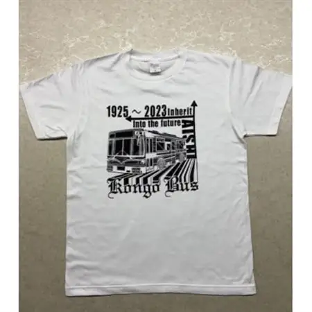 金剛バス　記念Tシャツ　Sサイズ(ホワイト)【1692814】