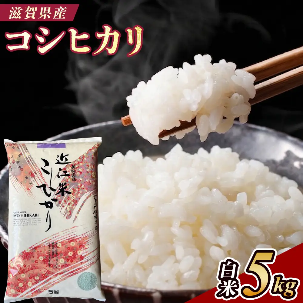 【令和7年産】近江米コシヒカリ白米5kg