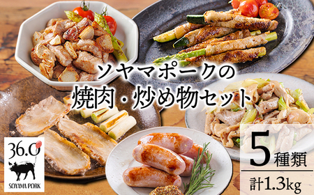 ソヤマポークの焼肉・炒め物セットTF863-P00078