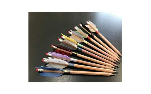 鉛筆 えんぴつ矢 10本 セット