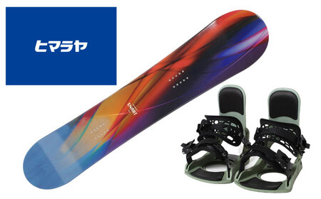 VISIONPEAKS フリースタイルスノーボード2点セット：SNART＋KONNECT【ボードサイズ(cm)：146 / ブーツ適応サイズ・カラー：S/M・ARMY】 岐阜市 / ヒマラヤ[ANIN113]