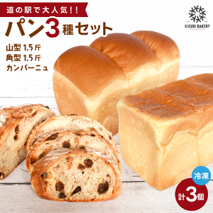 行列ができるパン屋さん！元ホテルシェフが作る３種のパン 食パン：生食パン：フルーツのカンパーニュをお届け！ 【注文確定後約20日で発送】【BK-kgr045】
