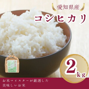 愛知県産 コシヒカリ 2kg｜米 おにぎり 愛知県 美浜町 新米 ※北海道・沖縄・離島への配送不可