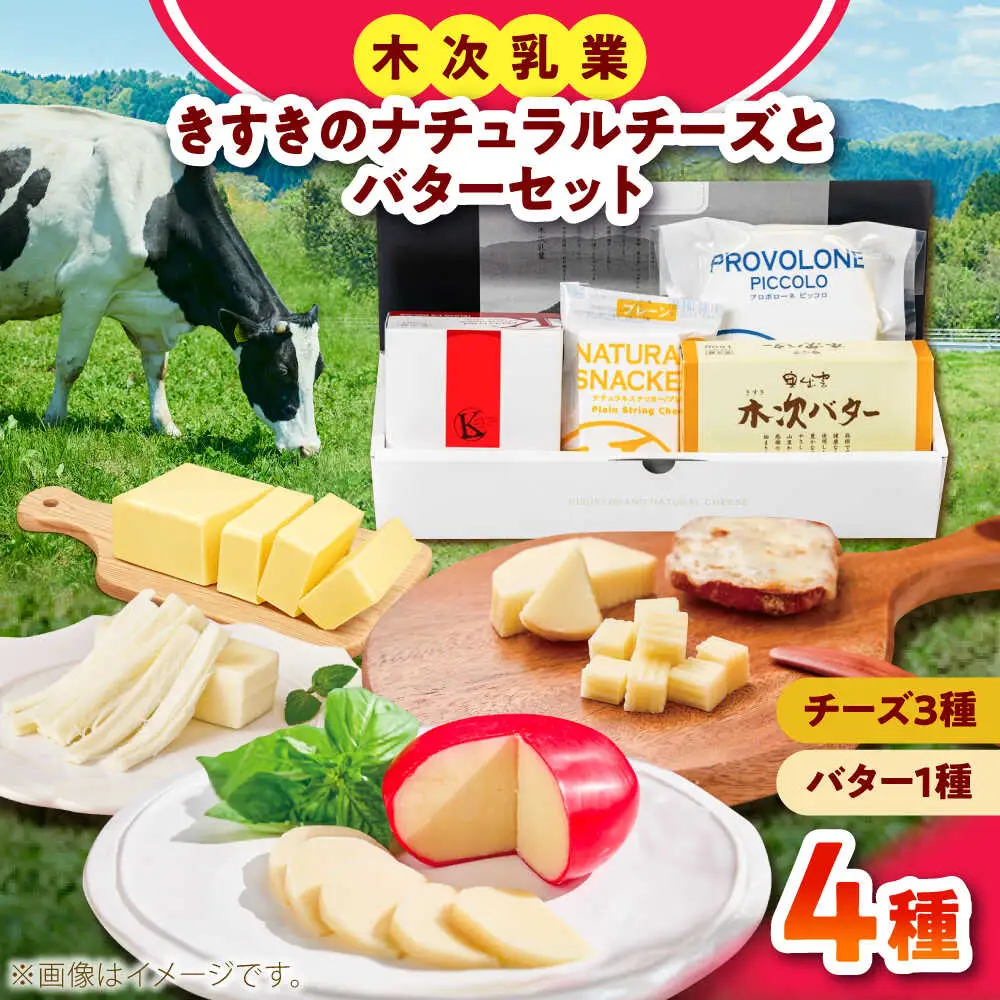【木次乳業】ナチュラルチーズとバターセット チーズ [AIBH038] 