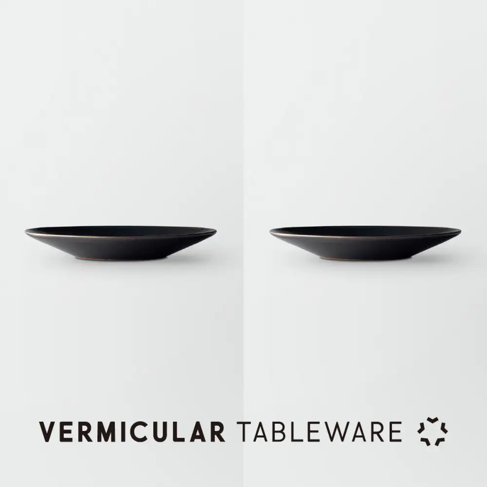Tableware Flat Plateペアセット18cm 藍墨