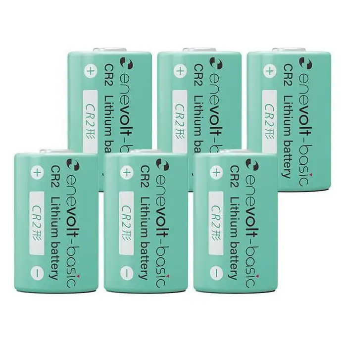 【enevolt】 エネボルト リチウム電池 CR2形 6本セット 【1年間保証】 3R-CR2A6