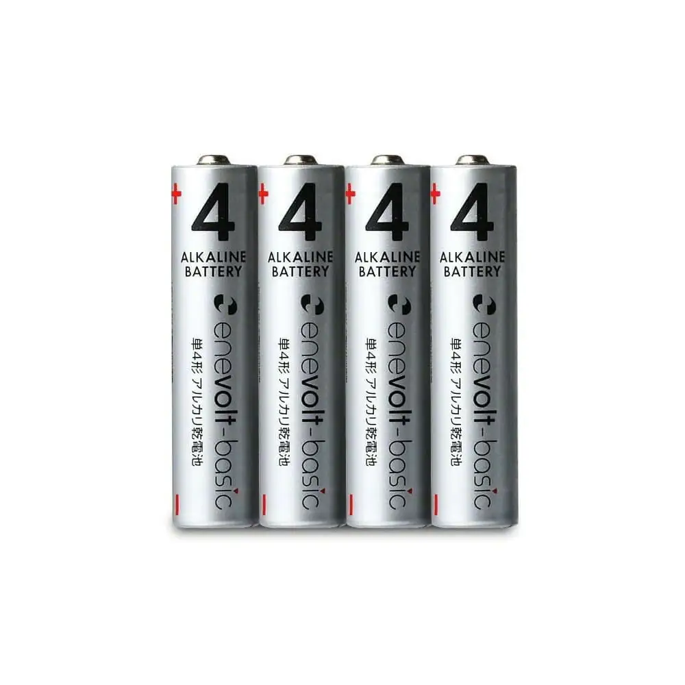 【enevolt】 エネボルト Basic アルカリ乾電池 単4形 24本セット 【2年間保証】 SET-EVA424