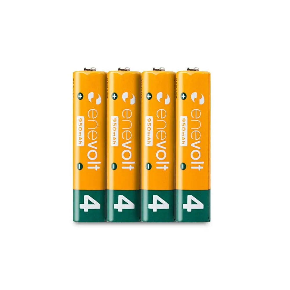 【enevolt】 充電池 950mAh 単4 エネボルト 12本セット 【1年間保証】 EV95012