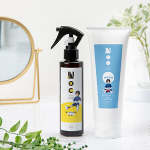 【ドライヤーで癖もまとまる】Nocオサマル。トリートメント(インバス)+Nocミスト(アウトバス)