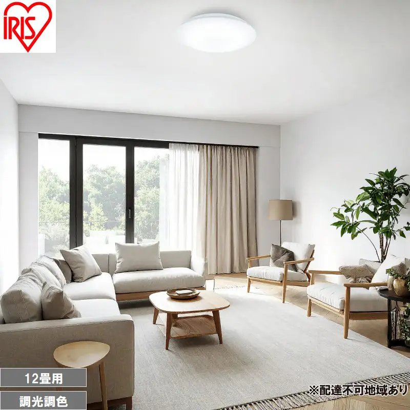 LEDシーリングライト 12畳 調光調色 CEA12DL-7.0 シーリングライト LED ledシーリングライト 調光 調色 リモコン付 アイリスオーヤマ 照明 おしゃれ リビング 照明器具 明るい 省エネ 取付簡単 節電 コンパクト