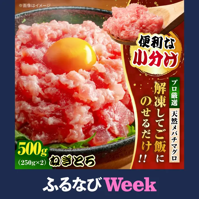 【ふるなびWEEK対象】まぐろ ねぎとろ 約500g [AKAK120-FW] ねぎとろ
