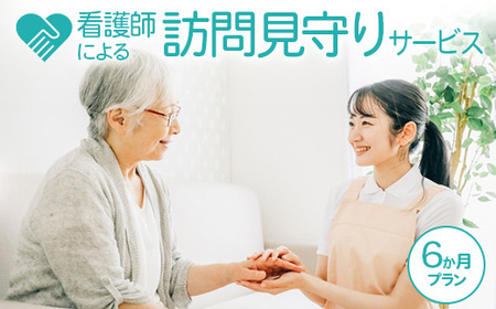 看護師による訪問見守りサービス（6か月プラン）