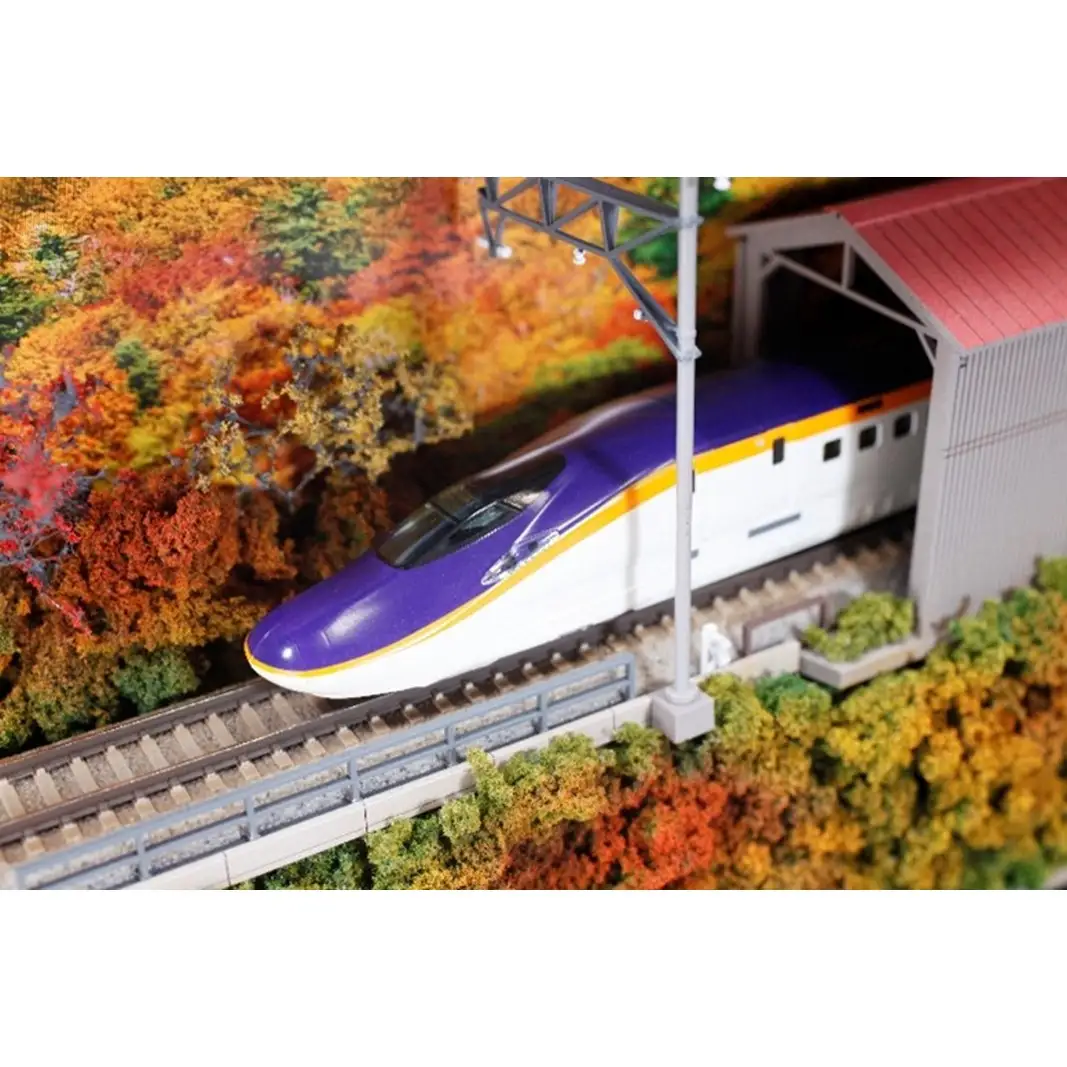 鉄道模型 走る情景(ジオラマ)シリーズ《E8新幹線》 0055-011-S07