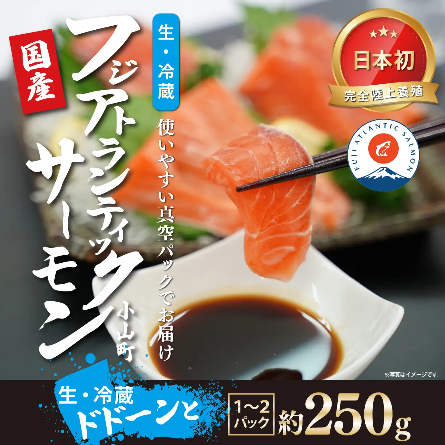 サーモン 約250g 小分け 1～2P 国産サーモン