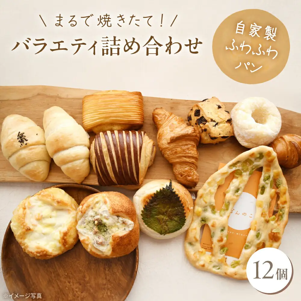 人気のパン 12個 バラエティ詰め合わせ [VDU003] ぱん パン 取り寄せ 人気