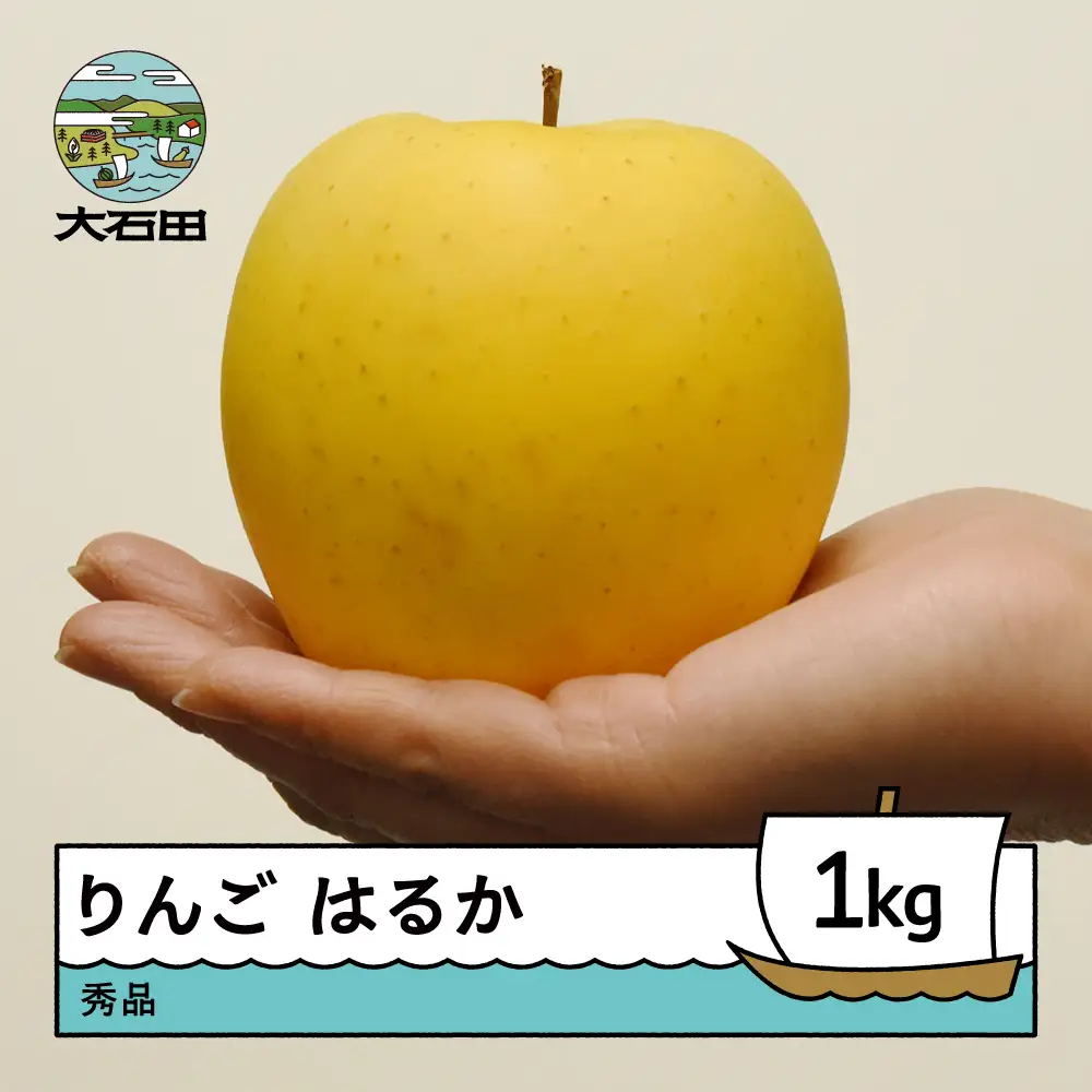  【先行予約】 りんご はるか 約1kg 令和8年産 2026年産  ※沖縄・離島への配送不可 ry-rihax1000