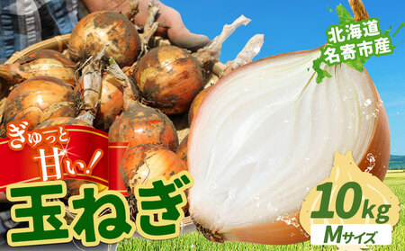 北海道名寄産 玉ねぎ 10kg 秀品 たまねぎ　Mサイズ