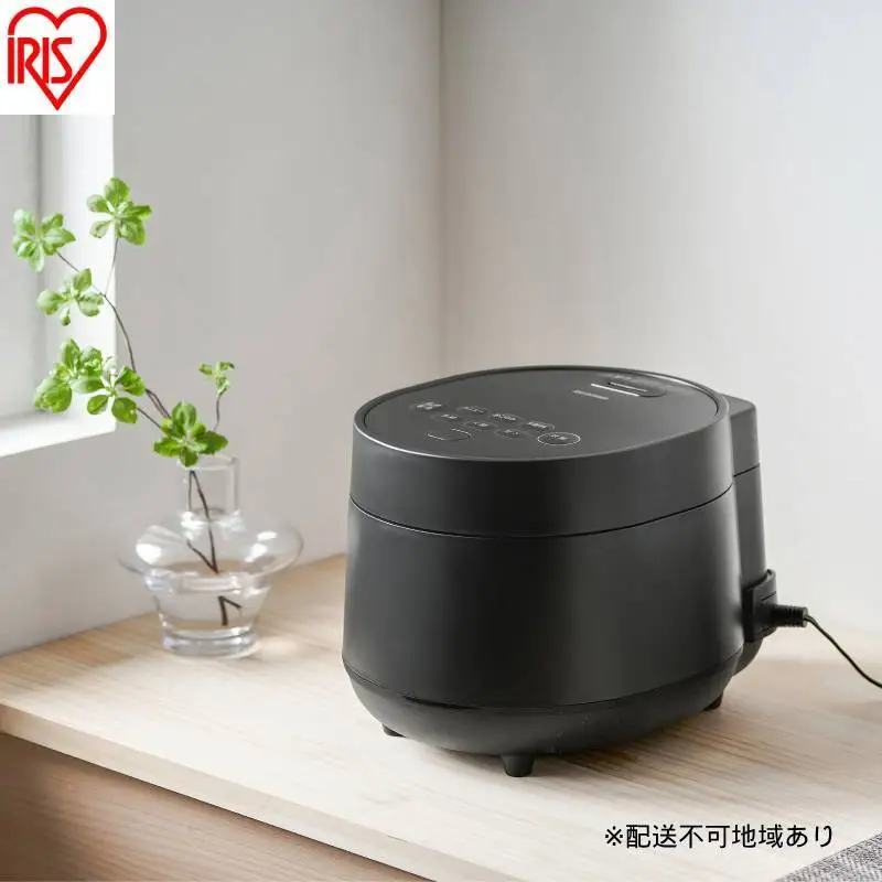 ジャー炊飯器 3合 RC-MGB30-B ブラック 炊飯器 3合 一人暮らし用 3合炊き アイリスオーヤマ マイコン おしゃれ 銘柄炊き 50種 自動調理 30種 低温 ヘルシーメニュー 早炊き 低糖質 食物繊維 冷凍ごはん 炊飯ジャー