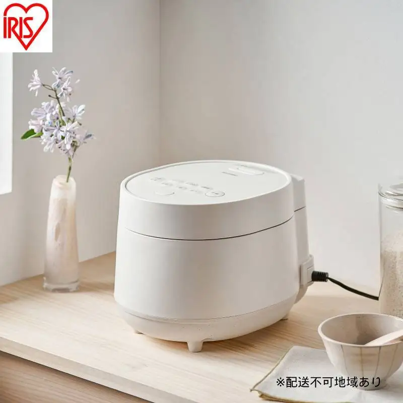 ジャー炊飯器 3合 RC-MGB30-W ホワイト 炊飯器 3合 一人暮らし用 3合炊き アイリスオーヤマ マイコン おしゃれ 銘柄炊き 50種 自動調理 30種 低温 ヘルシーメニュー 早炊き 低糖質 食物繊維 冷凍ごはん 炊飯ジャー