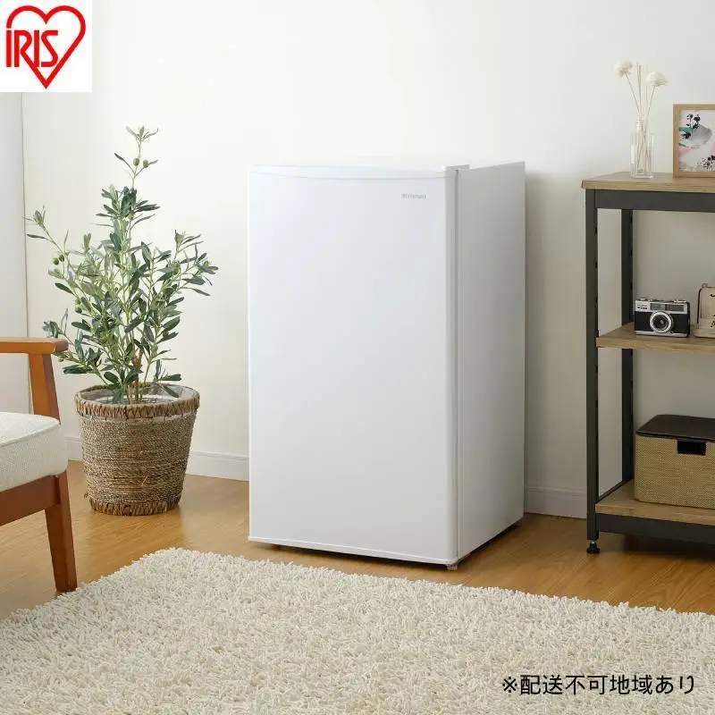 冷蔵庫 93L IRJD-9B-W ホワイト 冷蔵庫 小型 93L アイリスオーヤマ 一人暮らし ひとり暮らし 1ドア おしゃれ ミニ冷蔵庫 小型冷蔵庫 単身 寮 コンパクト 温度調節 7段階 右開き 省エネ