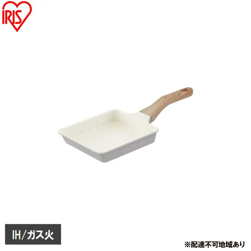 IH対応フライパン ナチュ 軽量 グレー アイリス フライパン
