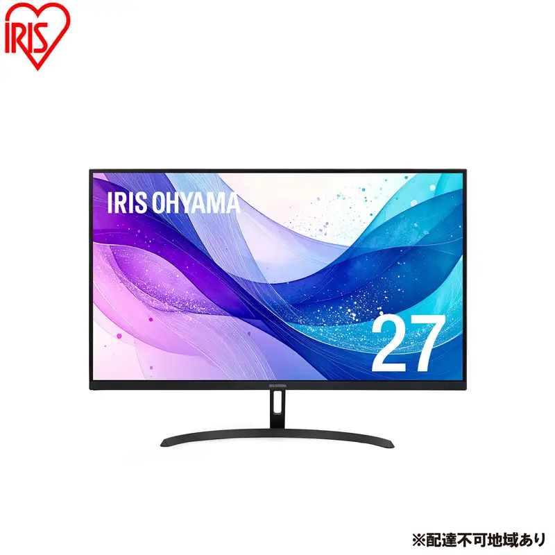 液晶ディスプレイ 27inch DT-JF275S-B ブラック モニター 27インチ フルhd 高画質 100Hz VA ノングレア 非光沢 スピーカー内蔵 ディスプレイ パソコンモニター PCモニター 液晶モニター アイリスオーヤマ