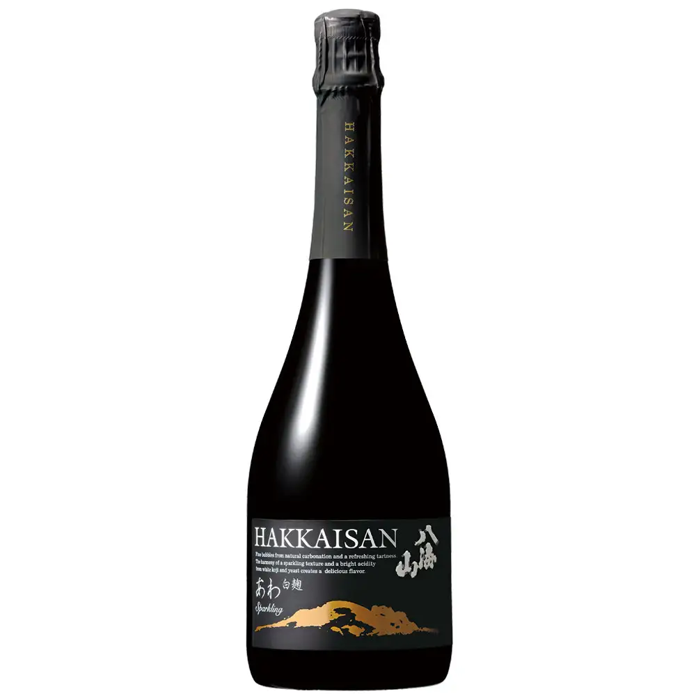 瓶内二次発酵酒 白麹あわ 八海山 720ml【八海山 発酵 あわ 日本酒 四合瓶 1本 720ml 新潟 地酒 厳選 晩酌 熱燗 お酒 酒 さけ】