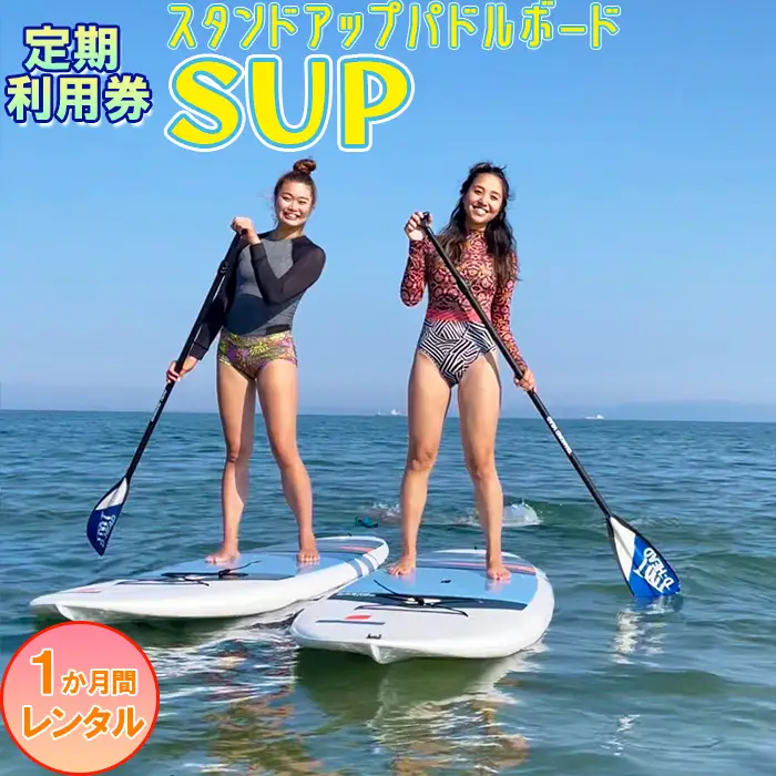 [会員チケット] SUP 1か月 レンタル 定期利用券 マンスリーパス 【マリンショップBUZZ】 マリンスポーツ アクティビティ 海遊び 水上レジャー 利用券 アウトドア 海水浴 九州 大分県 ＜163-010＞
