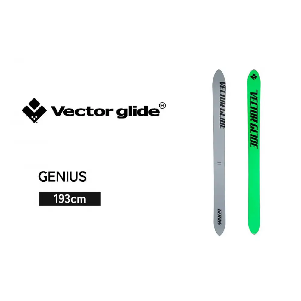 【VECTOR GLIDE】スキー板 GENIUS 193cm | スキー板 ノーマルキャンバー パウダースノー ワイドシェイプ