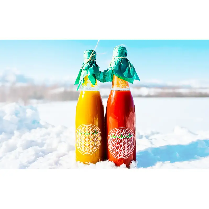 トマトジュース ミニトマト 100% 北海道富良野産【720ml×2本 赤黄】