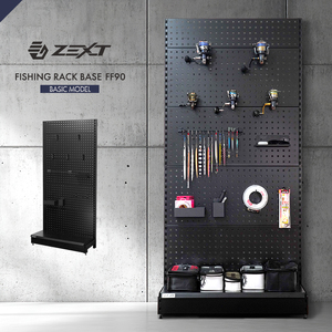 ZEXT フィッシングラックFF90　ベーシックモデル ／ コスティック 極厚メタルプレート 有孔ボード 壁面収納 部屋の間仕切り 奈良県 御所市【cstk0024】