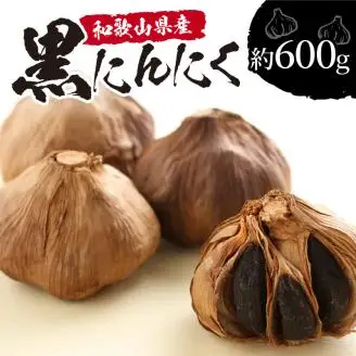 和歌山産 熟成黒にんにく 600g【0062-3】