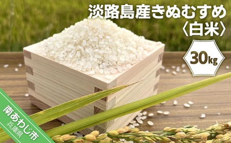 【令和8年産】淡路島産きぬむすめ　白米30kg