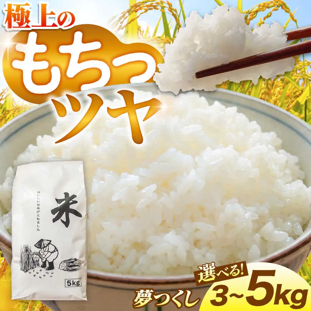 令和7年産 精米 夢つくし 5kg [ABEW001]