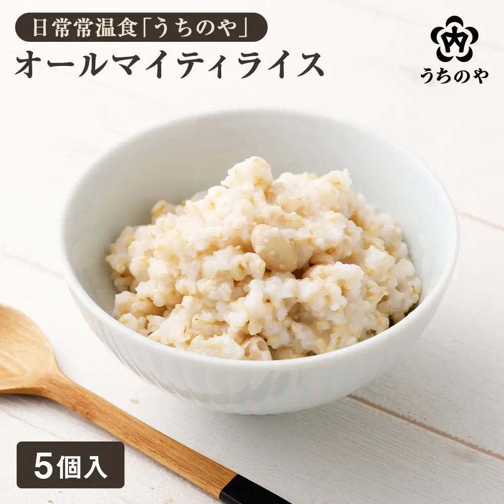 レトルト 新しい主食のカタチ 日常常温食「うちのや」 オールマイティライス5個 レトルト