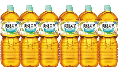 爽健美茶 PET 2L　6本入り×2ケース