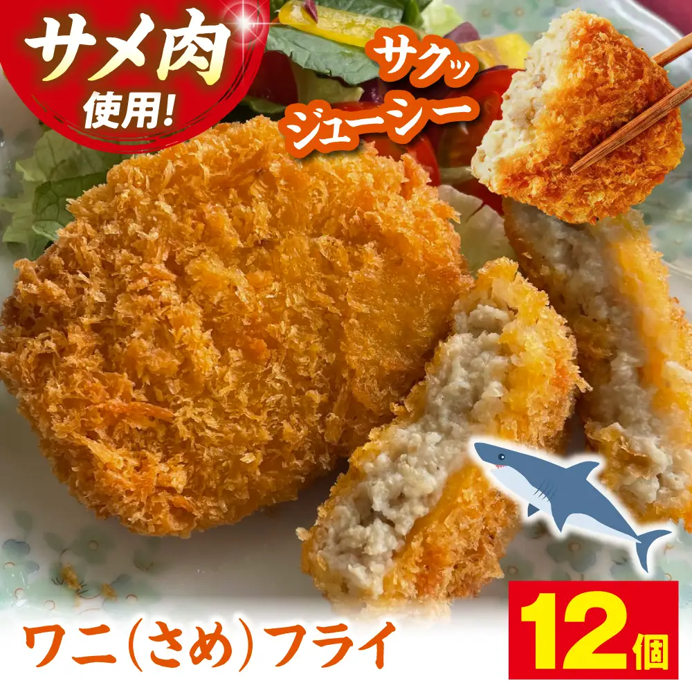 ワニフライ 12個 [APAD011] フライ