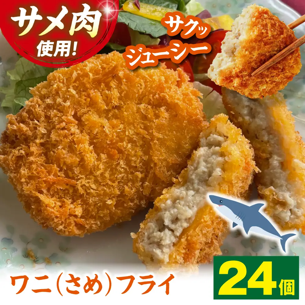 フライ ワニフライ 24個 [APAD012] 